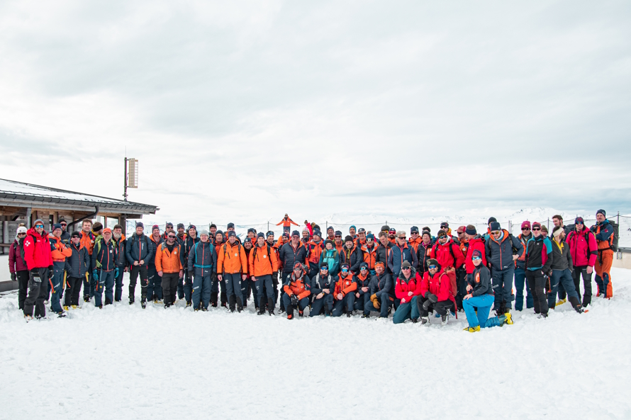 70 Bergretter aus dem Oberpinzgau am Wildkogel