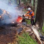 Waldbrand Einsatz ÖBRD Ortsstelle Neukirchen