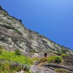 Bergeeinsatz der Bergrettung Salzburg Ortsstelle Hüttschlag. Zwei Einsätze am Franzl-Klettersteig in der Hüttschlager Wand an einem Tag.