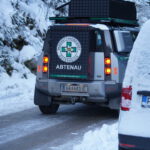 Einsatzfahrzeug der Bergrettung Abtenau