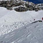 Erster Lawinenabgang in Sportgastein