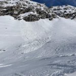 Erster Lawinenabgang Sportgastein