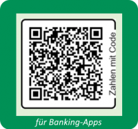 QR Code für Banking Apps - Förderer einzahlen